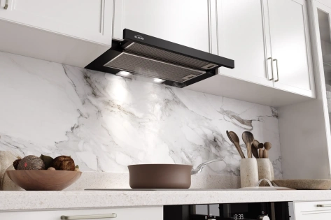 Вытяжка Elikor Slide 60П-430 черный/черный - фото в интернет-магазине Арктика