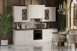 Кухня "Элегия" 2.9 м (светлый крем) - Заман - каталог товаров магазина Арктика