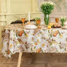 Скатерть Доляна "Цветочный день" 145х300 см, 100% п/э 10389103 - Сима-ленд - каталог товаров магазина Арктика