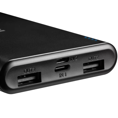 Портативный аккумулятор CANYON PB-108 (H2CNECPB1008B) (черный) 10000 мАч - фото в интернет-магазине Арктика