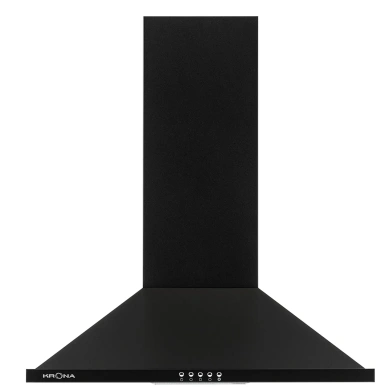 Вытяжка Krona Bella 600 black PB - фото в интернет-магазине Арктика