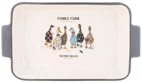 Форма д/запекания "Family Farm" 536-277 3600 мл - Арти М - фото в интернет-магазине Арктика