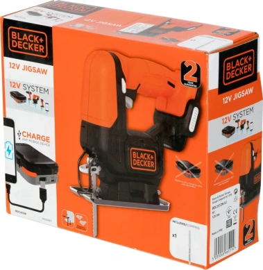 Электролобзик Black&Decker BDCJS12N-XJ - фото в интернет-магазине Арктика