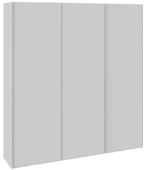 Шкаф-купе "Траст" 2100 (Дверь 4 секц.(1400, 2100)/белый снег/белый снег) - Три Я - каталог товаров магазина Арктика