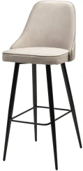 Стул барный NEPAL-BAR (ЛАТТЕ Barkhat 25/ ЧЕРНЫЙ) - М-Сити - каталог товаров магазина Арктика