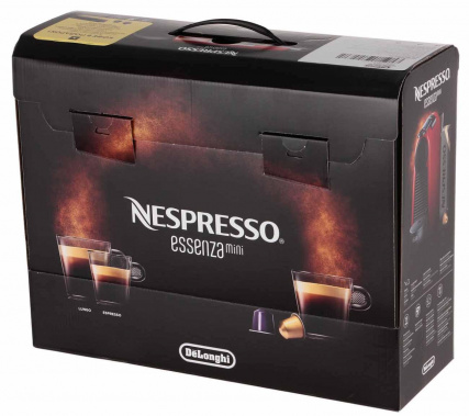 Капсульная кофемашина Nespresso DeLonghi Essenza Mini EN 85 B - фото в интернет-магазине Арктика