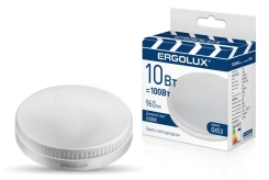 Лампа светодиодная Ergolux LED-GX53-10W-GX53-6K - каталог товаров магазина Арктика