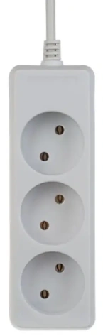 Удлинитель Perfeo Powerlight PF_A4682 1,5м, 3 розетки, белый (PF-PL-3/1,5-W)* - фото в интернет-магазине Арктика