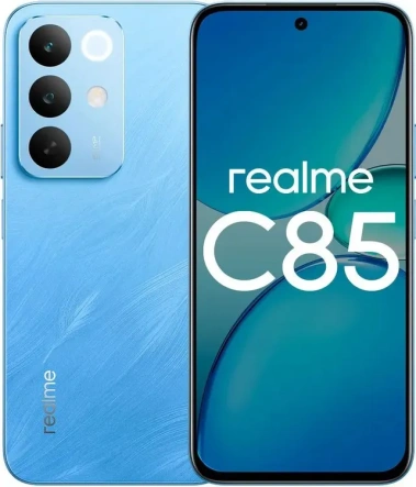Мобильный телефон Realme C85 6+128Gb Синий (RMX5566) - фото в интернет-магазине Арктика