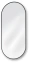 Зеркало навесное Z-16 1100х500 мм с черной рамкой - Мебельград - фото в интернет-магазине Арктика