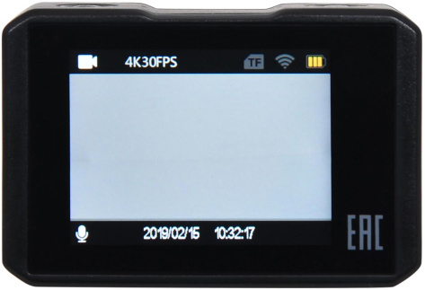 Экшн-камера Digma DiCam 520 Серая DC520 - фото в интернет-магазине Арктика
