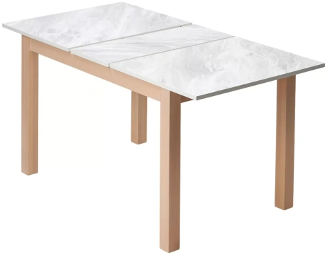 Стол обеденный TME-6931 MBH (SWEDEN / MILKY WHITE BEECH) - М-Сити - фото в интернет-магазине Арктика