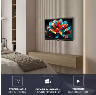 Телевизор Harper 24R490TS Smart TV - фото в интернет-магазине Арктика