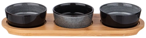 Набор соусников "GRAPHITE" 474-241 3 шт/60 мл - Арти М - фото в интернет-магазине Арктика