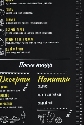 Коврик силиконовой д/выпечки "Меню" 50 х 40 см 10404945 - Сима-ленд - фото в интернет-магазине Арктика