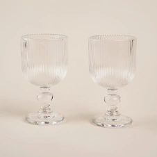 Набор бокалов для вина 2 шт "Модерн" 250 мл, 8х14,5 см, цвет прозрачный 9922773 - Сима-ленд - каталог товаров магазина Арктика