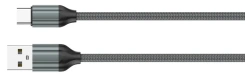Кабель LDNIO LS431 USB-Type-C 1m 2.4A Gray (LD_B4567) - каталог товаров магазина Арктика