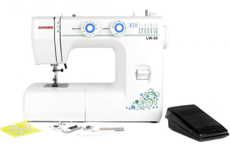 Швейная машинка Janome LW-20 - фото в интернет-магазине Арктика