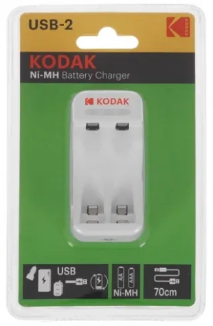 Зарядное устройство Kodak C8001B USB-2 (K2AA/AAA) - фото в интернет-магазине Арктика