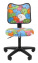 Кресло Chairman Kids 102 (7036672) (котики) черный - фото в интернет-магазине Арктика