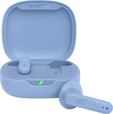 Наушники JBL Wave Flex Blue (JBLWFLEXBLU) TWS - фото в интернет-магазине Арктика