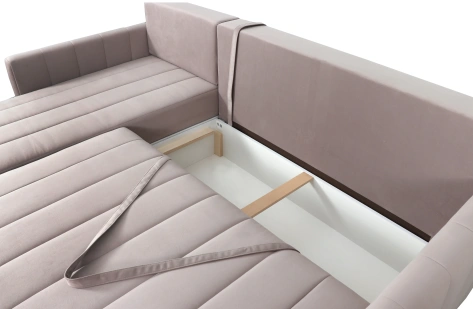 Диван угловой "Ларио" (мора капучино) - Мебельград - фото в интернет-магазине Арктика