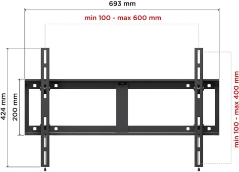 Кронштейн Holder LCD-T6606 черный - фото в интернет-магазине Арктика