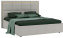 Спальня "Дольче" (ДЛ-810.28) кровать 180*200 (кашемир серый) - Ангстрем - фото в интернет-магазине Арктика