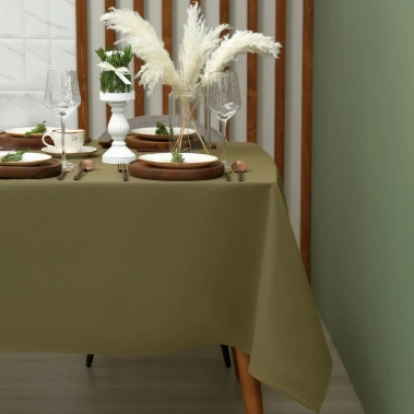 Скатерть Этель Kitchen цв. зелёный  7866034 150*110 см - Сима-ленд - фото в интернет-магазине Арктика