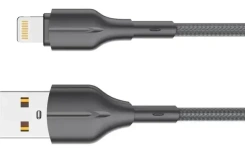 Кабель LDNIO LS852 USB-Lightning 2m 25W Gray (LD_B4588) - каталог товаров магазина Арктика