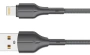 Кабель LDNIO LS852 USB-Lightning 2m 25W Gray (LD_B4588)