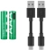 Аккумулятор Rombica NEO X3C 2xAAA Green (PLB-LR03C) - фото в интернет-магазине Арктика