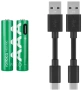Аккумулятор Rombica NEO X3C 2xAAA Green (PLB-LR03C)