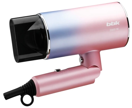 Фен BBK BHD3000 розовый/голубой - фото в интернет-магазине Арктика