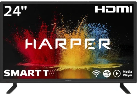Телевизор Harper 24R490TS Smart TV - фото в интернет-магазине Арктика