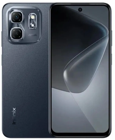 Мобильный телефон Infinix Hot 50i 4+128Gb Black - фото в интернет-магазине Арктика