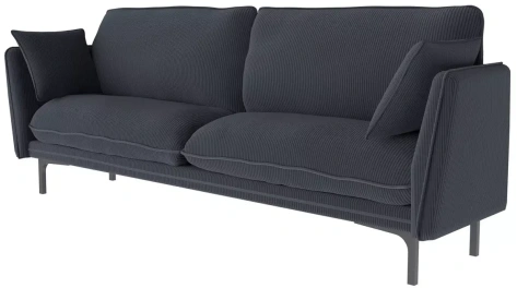 Диван "Сиеста" (06) серый - Столлайн - фото в интернет-магазине Арктика