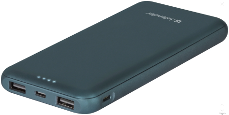 Портативный аккумулятор Defender ExtraLife 10000F - фото в интернет-магазине Арктика