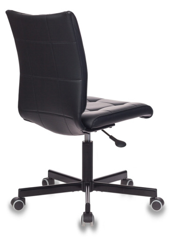 Кресло CH-330M Leather Black Черное - фото в интернет-магазине Арктика