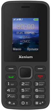 Мобильный телефон Xenium X175 Black - фото в интернет-магазине Арктика