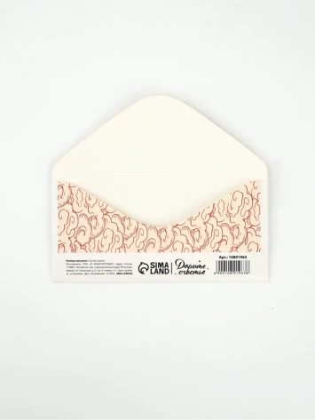 Конверт д/денег 10891963 - Сима-ленд - фото в интернет-магазине Арктика