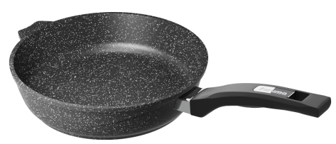 Сковорода Мечта АП "Гранит black" 24802 24 см - Регент Рус - фото в интернет-магазине Арктика