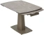 Стол обеденный BALDE 140 (MATT LATTE STONE SOLID CERAMIC/TAUPE) - М-Сити - фото в интернет-магазине Арктика