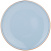Тарелка закусочная "SOLO" 577-160 БЛЕДНО-ГОЛУБАЯ 20,5 см - Арти М - фото в интернет-магазине Арктика