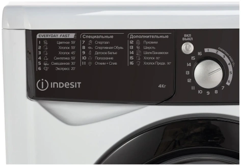 Стиральная машина Indesit EWUD 4105 BK CIS - фото в интернет-магазине Арктика