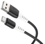 Кабель Hoco X82 Type-C/ 1m/ 3A/ Силикон/ Black (HC-68575)