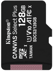 Флеш Kingston 128Gb MicroSD (SDCS2/128GBSP) class10 - каталог товаров магазина Арктика