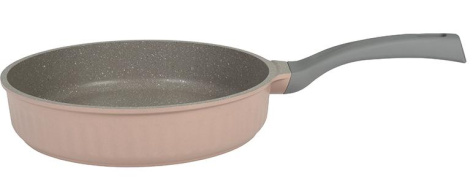 Сковорода со стекл. крышкой "Stella" сск261а (cappuccino) 26 см - Кукмара - фото в интернет-магазине Арктика