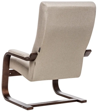 Кресло "Оскар" (орех/Малмо 05) - Импэкс - фото в интернет-магазине Арктика