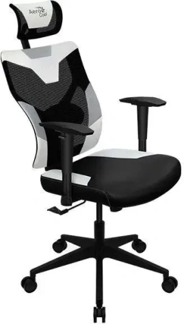 Кресло для геймеров Aerocool Guardian Azure White (белое) - фото в интернет-магазине Арктика